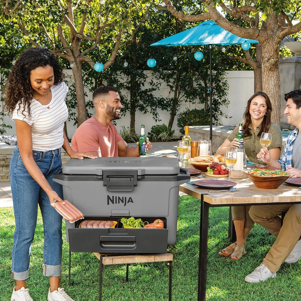 🛒Ninja FrostVault 47L Hard Cooler with Dry Zone（Some colors are out of stock）